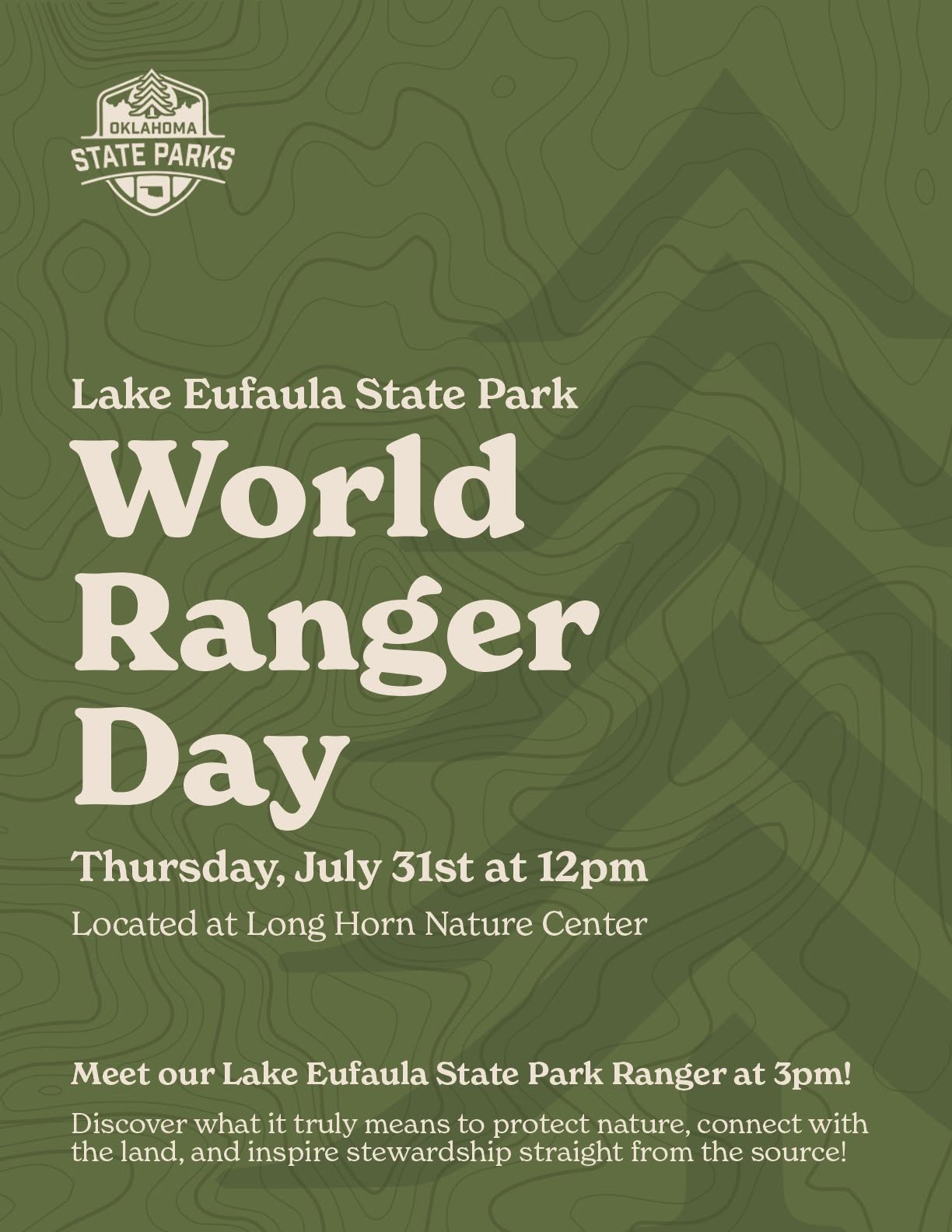 World Ranger Day Celebration at Lake Eufaula State Park