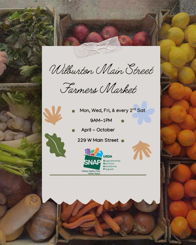 Wilburton Main Street Farmers Market