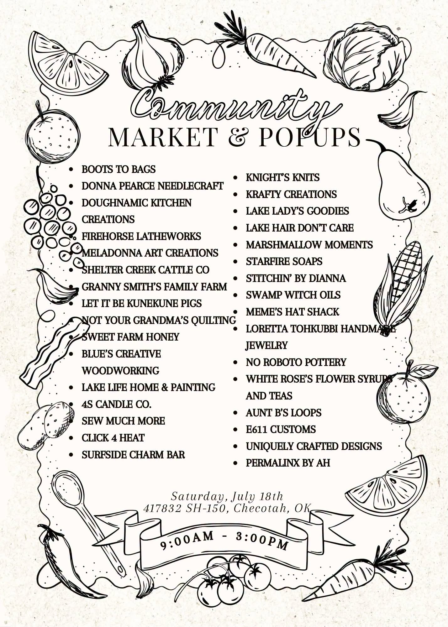 Market Days at The Barn