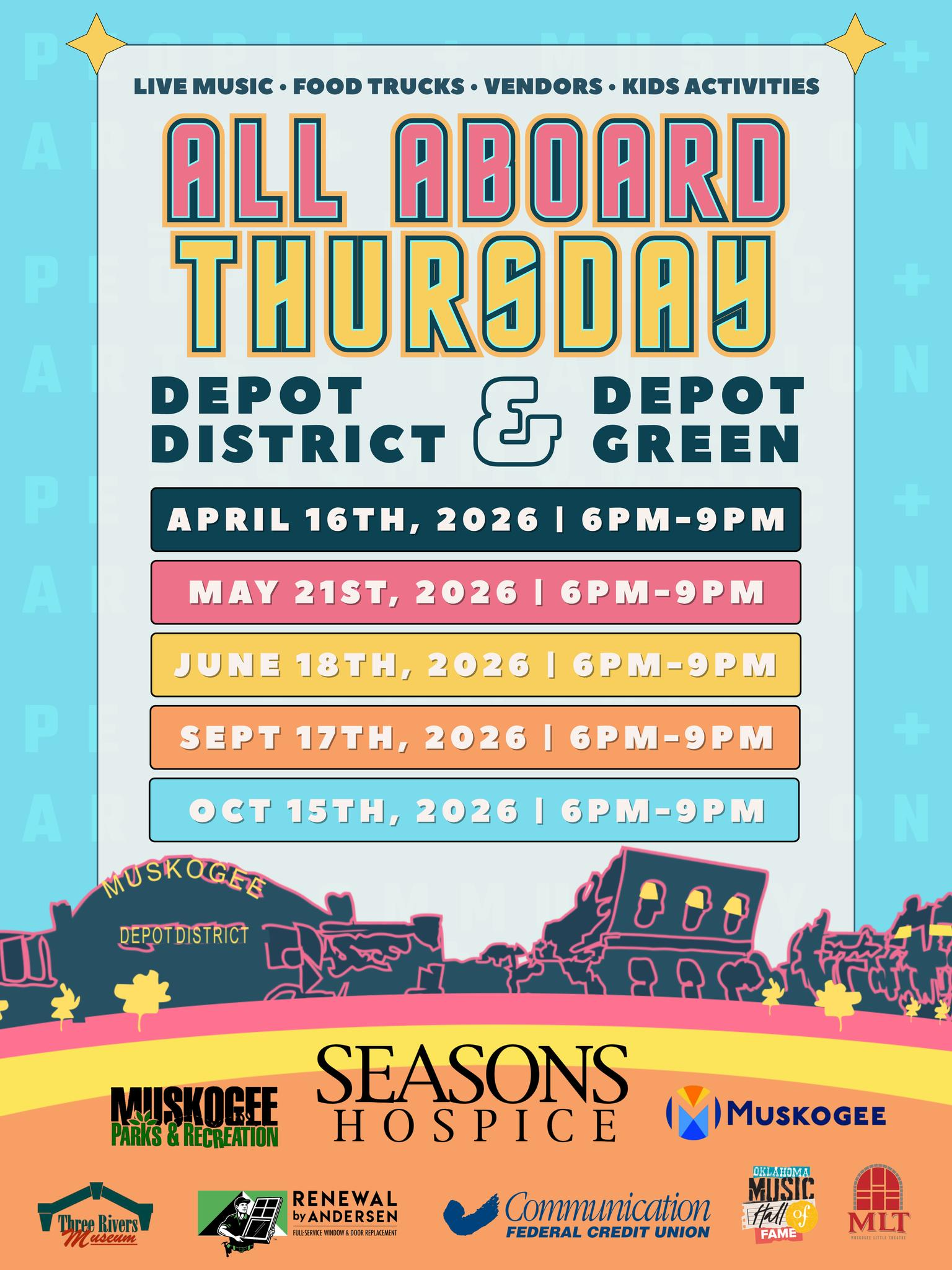 All Aboard Thursday at Depot Green