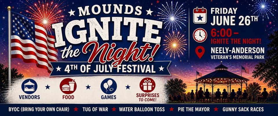 Mounds Ignite the Night 4th of July Festival