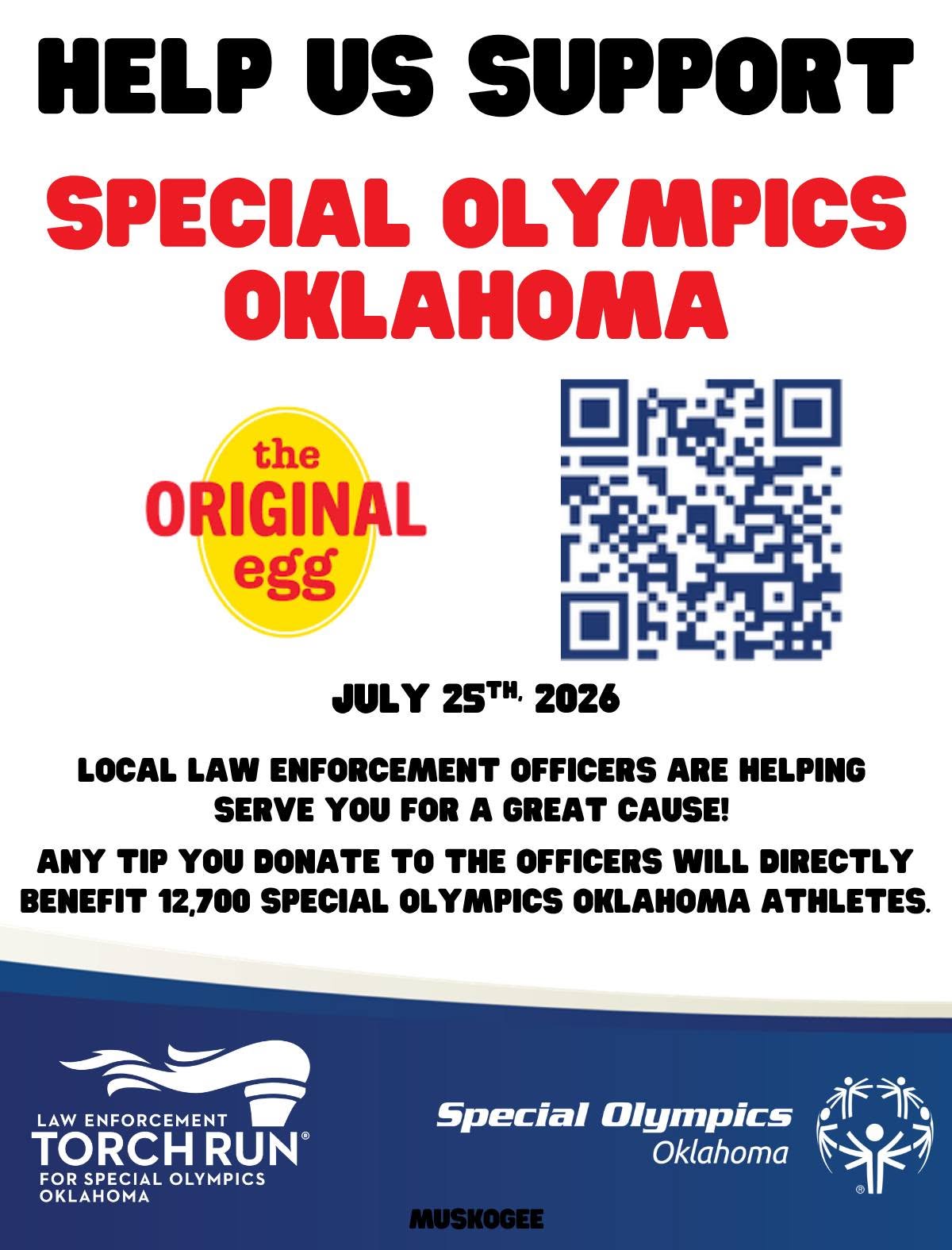 Breakfast Fundraiser for Special Olympics Oklahoma