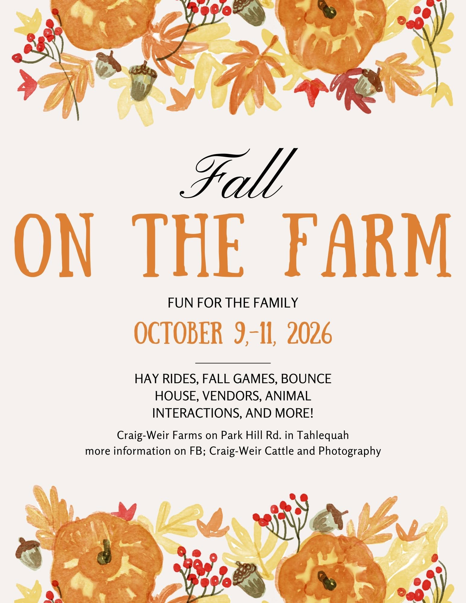 Fall on the Farm