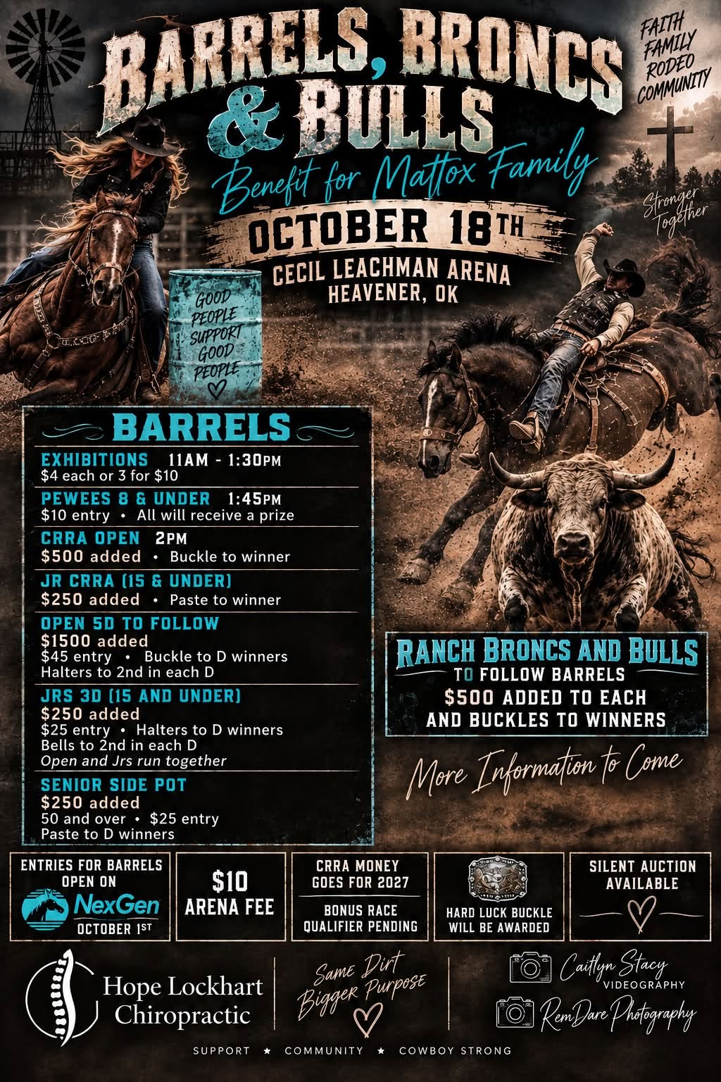 Barrels, Bulls & Broncs Community Rodeo (Benefit)