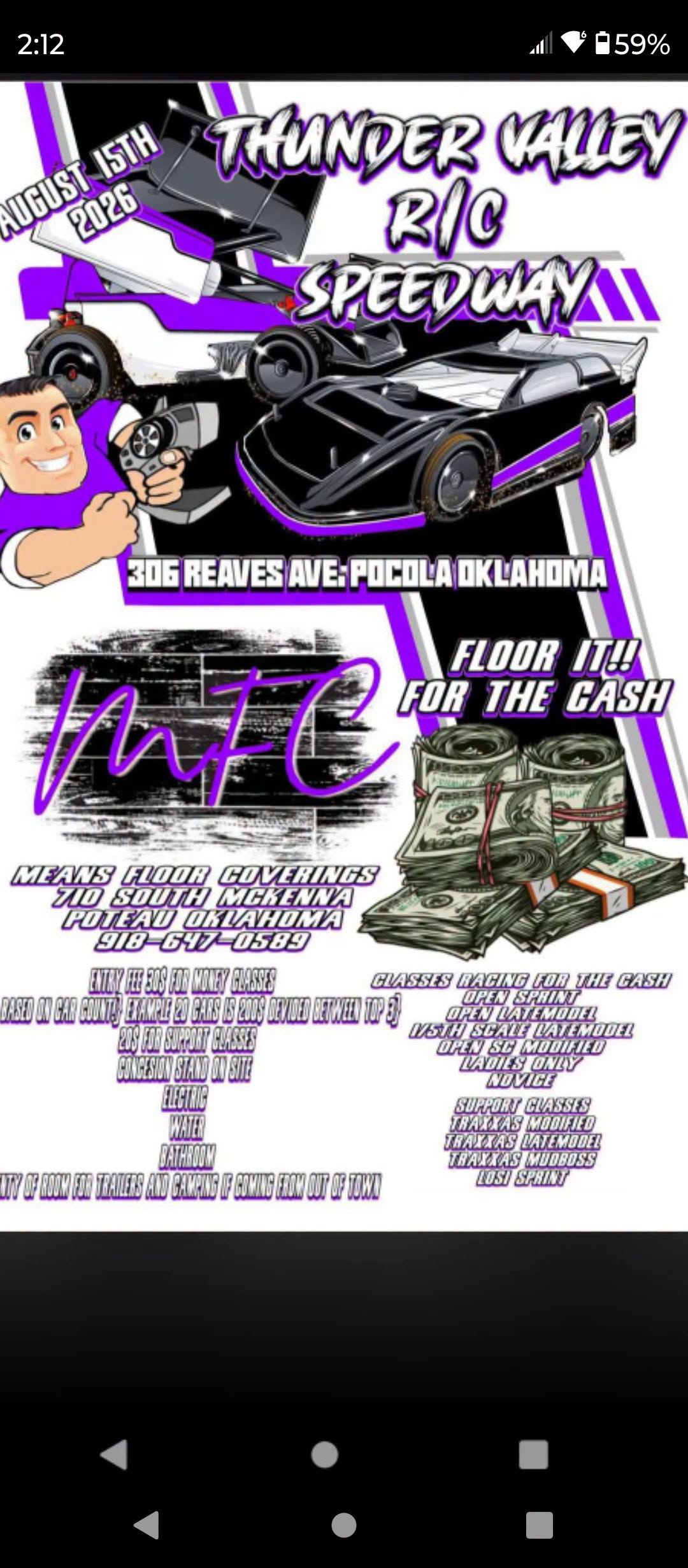 ThunderValley R/C Race