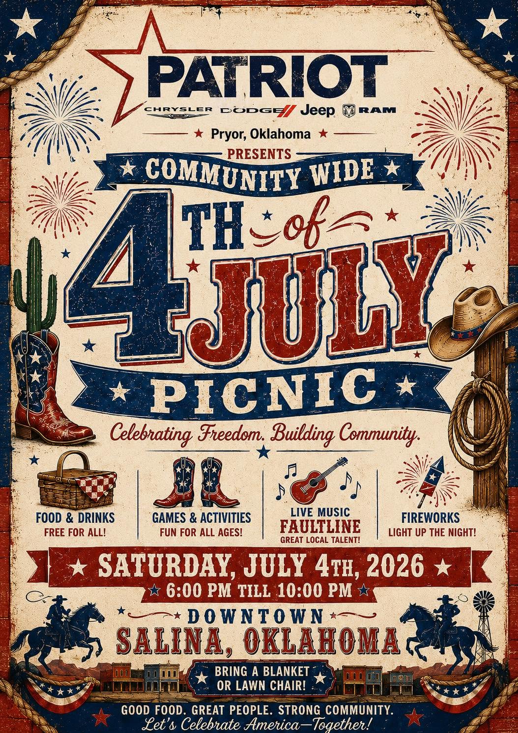 Old Fashion Fourth of July Picnic