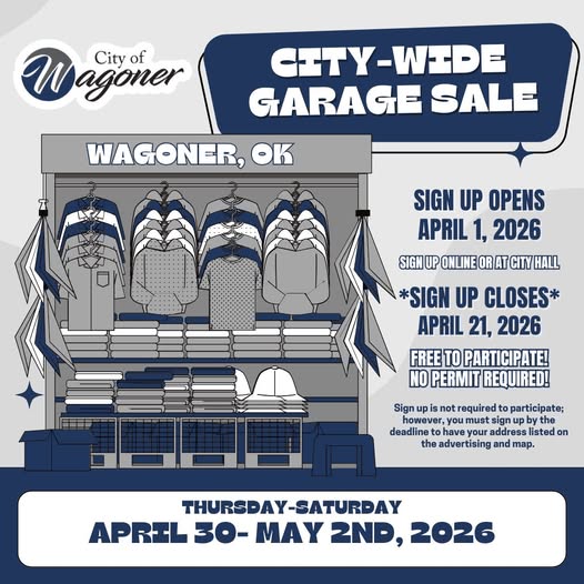 Wagoner City -Wide Garage Sale