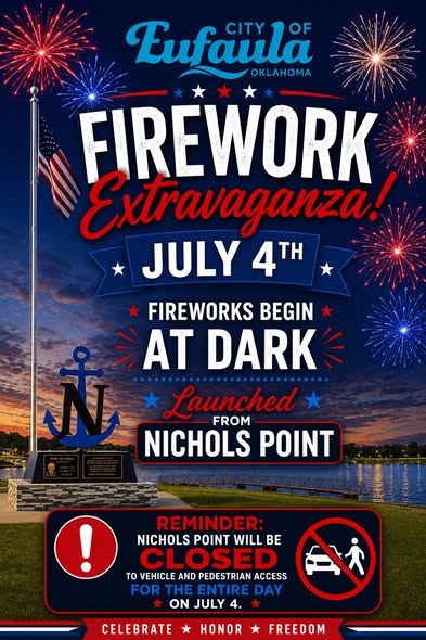 Eufaula 4th of July Fireworks