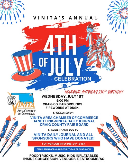 Vinita's Annual 4th of July Celebration