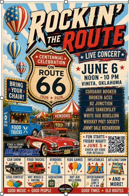 Vinita Route 66 Centennial Celebration