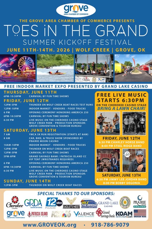 Toes in the Grand Summer Kickoff Festival