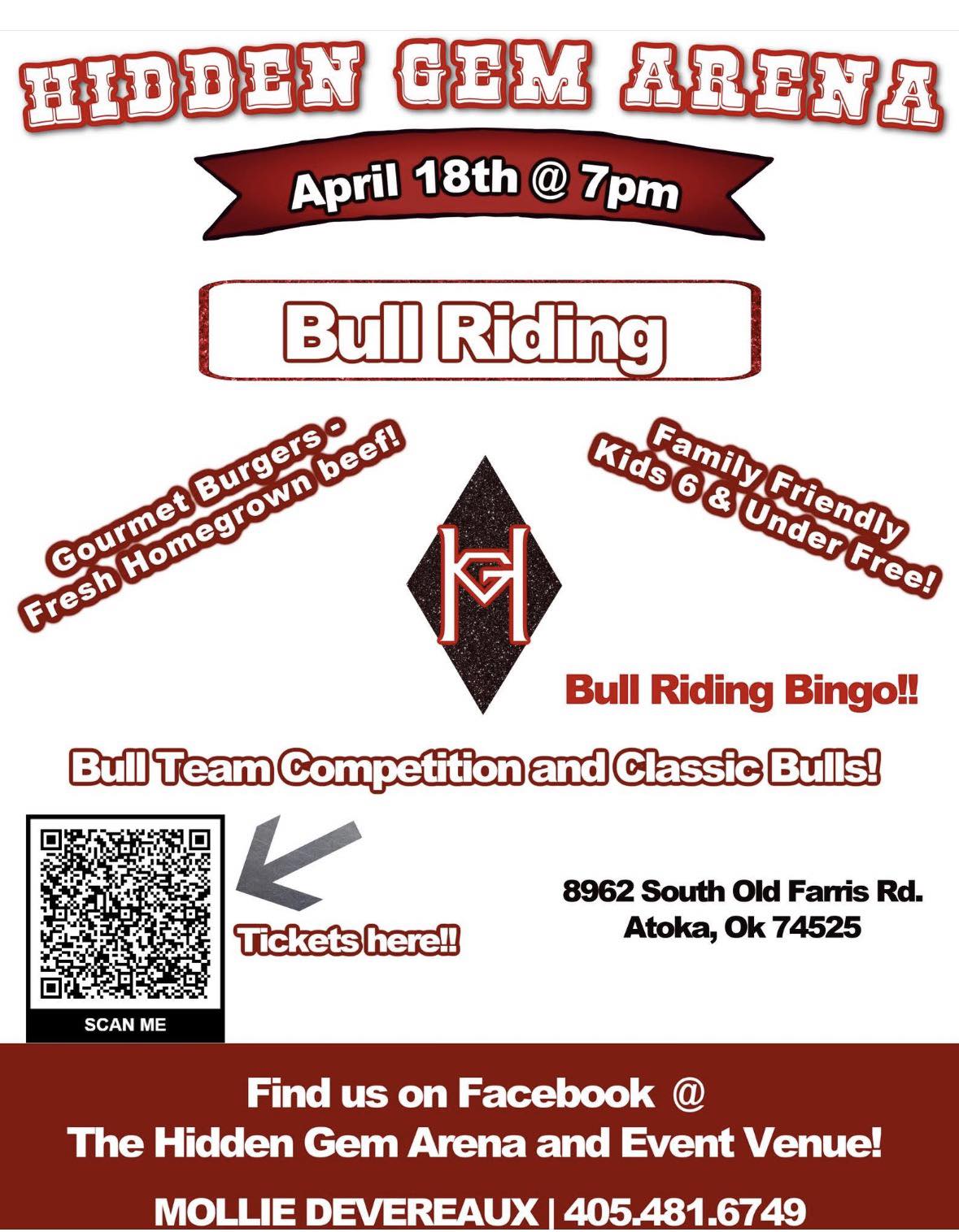 Bull Riding Bingo!!