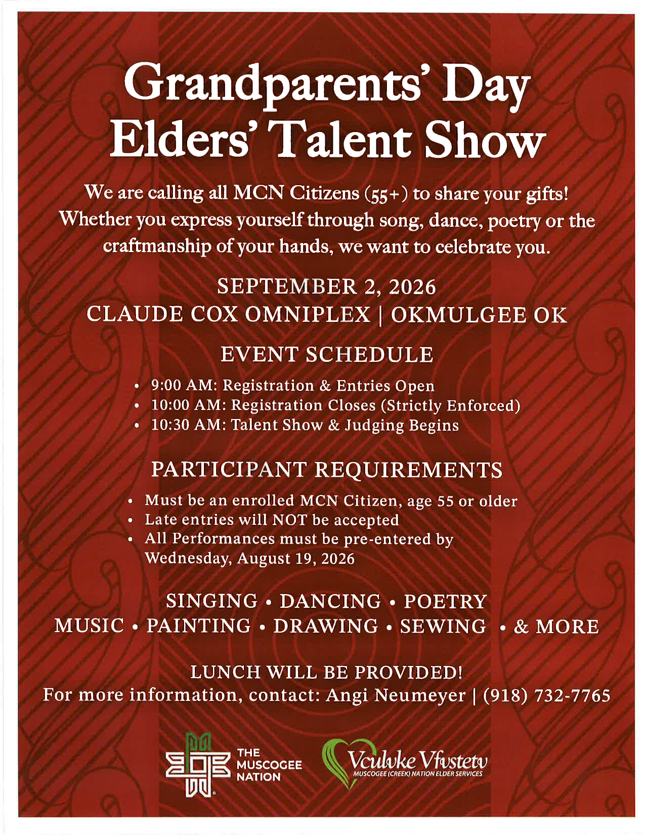 Elder’s Talent Show