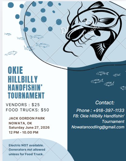 Okie Hillbilly Handfishin' Tournament