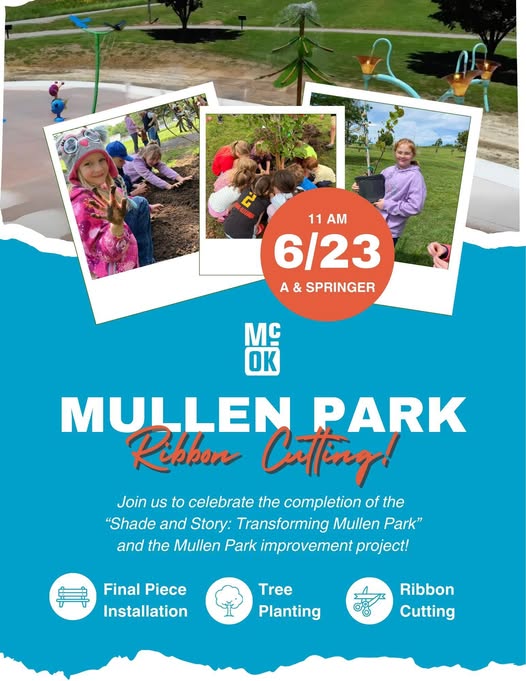Shade and Story: Transforming Mullen Park Completion Celebration