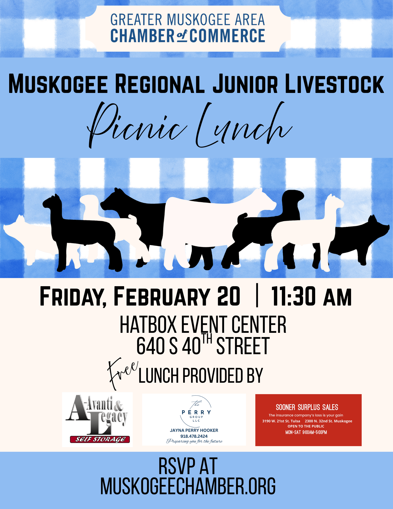 Regional Livestock Picnic Lunch