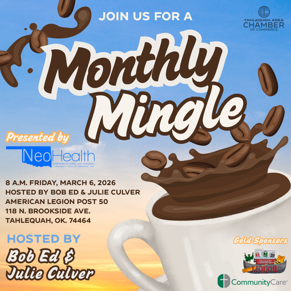 Monthly Mingle- March - Hosted by Bob Ed and Julie Culver