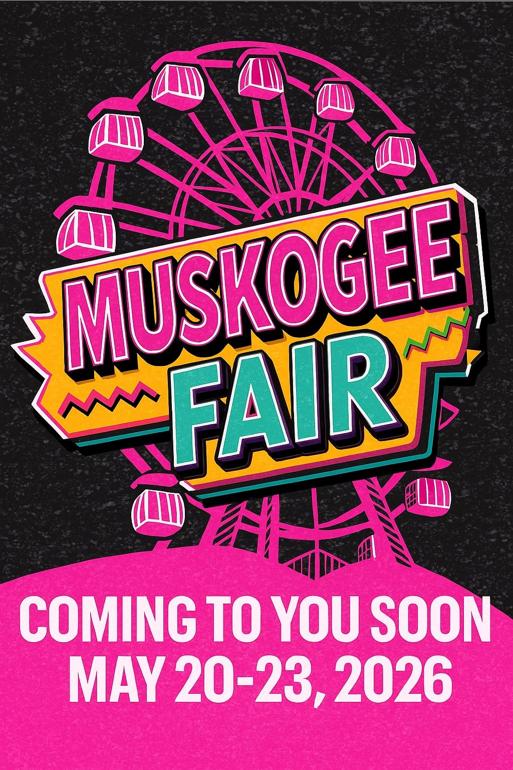 SAVE THE DATE: Muskogee Fair – Retro Rewind 2026