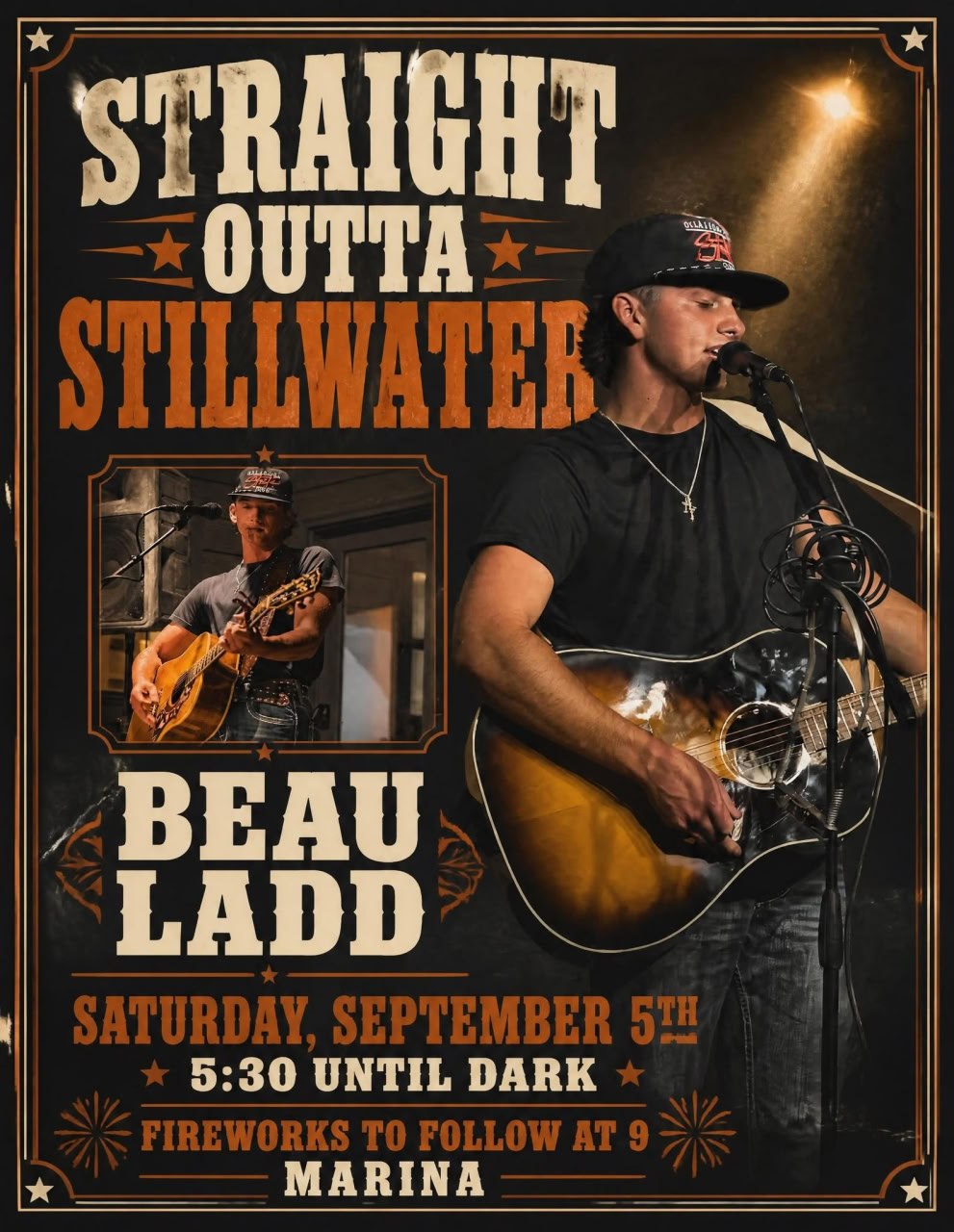 Beau Ladd Concert and Fireworks