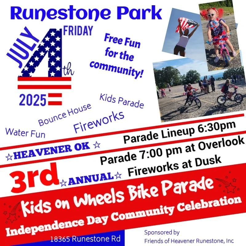 Independence Day Kids on Wheels Bike Parade & Fireworks