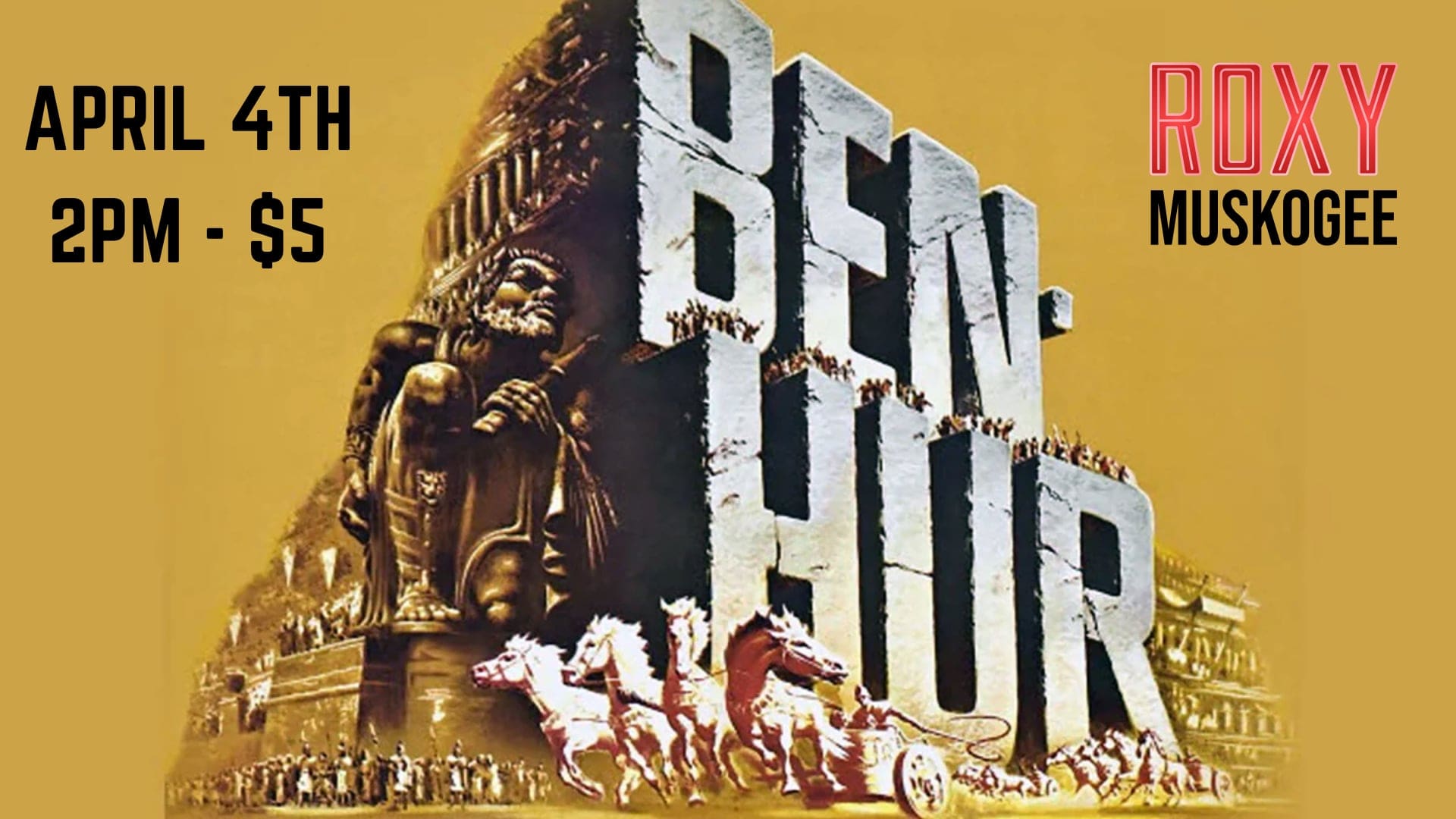 Movies at the Roxy: Ben-Hur