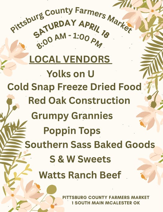 Pittsburg County Farmers Market