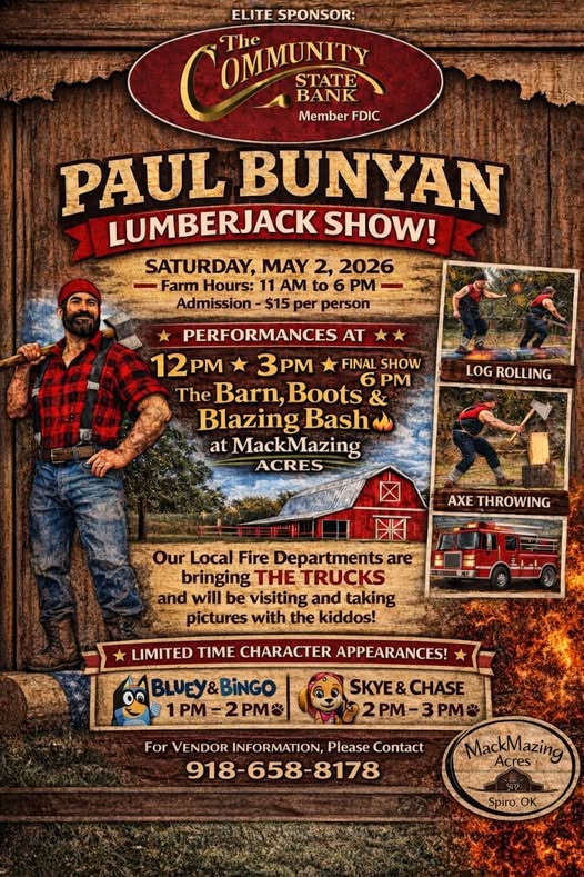Paul Bunyan Lumberjack Show!