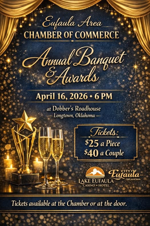 Eufaula Area Chamber of Commerce Annual Banquet Awards