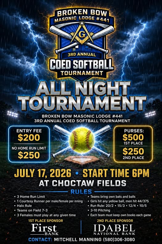 3rd Annual Coed Softball Tournament