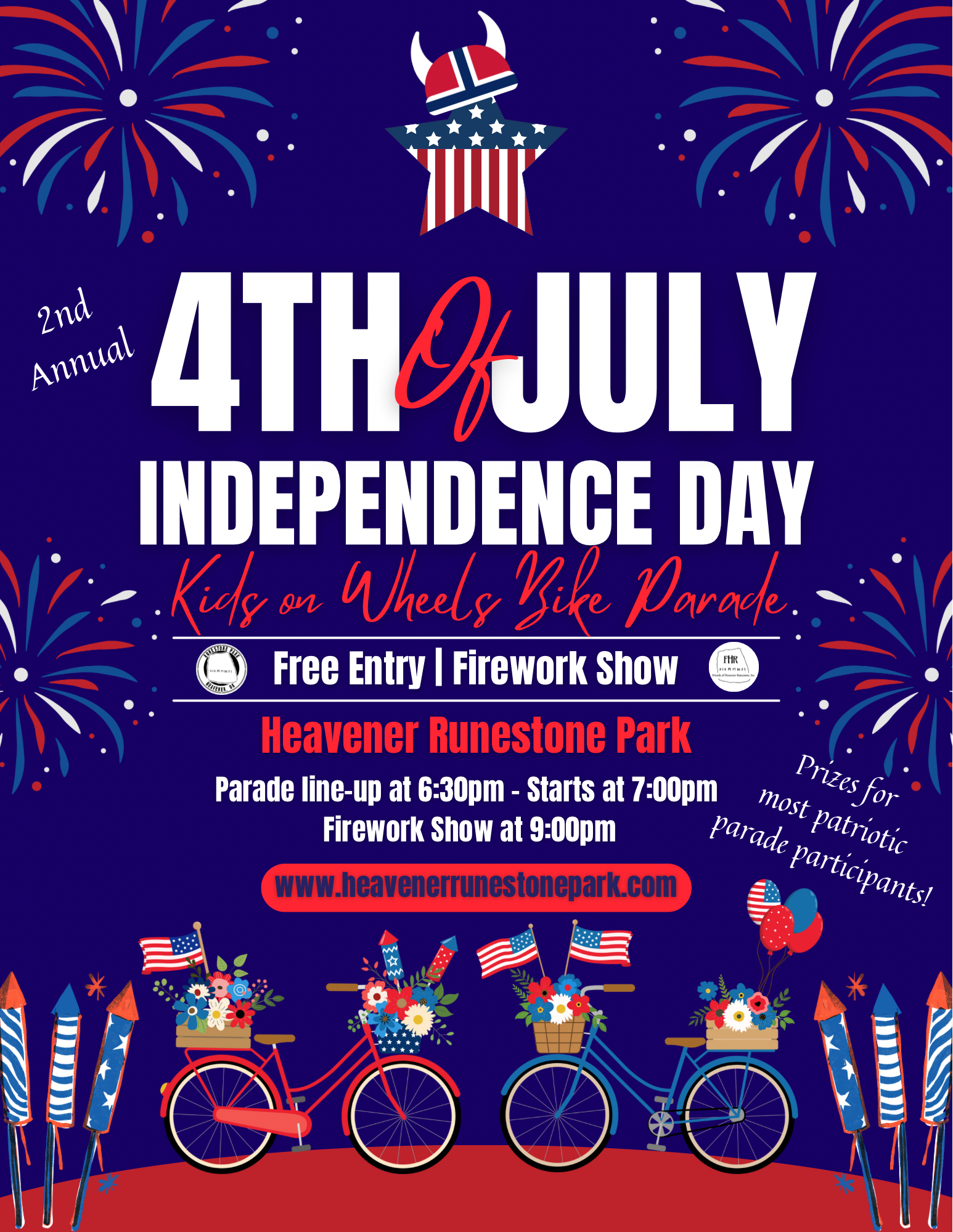 Kids on Wheels Fireworks Show